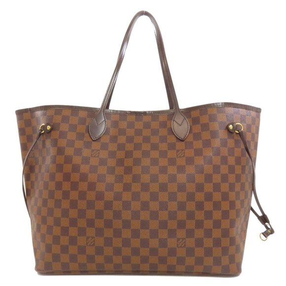 LOUIS VUITTON Brown Damier Neverfull GM Tote Bag - Picture 1 of 11